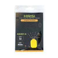 Hirisi Wolfram-Sinker Hakenverbindungsstücke Gewichte Größe 4mm 6mm 8mm Karpfenangelzubehör AG301 Angelzubehör