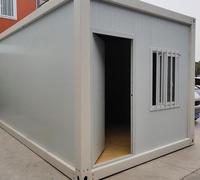 Mini-maisons conteneurs portables préfabriquées pour expédition maritime