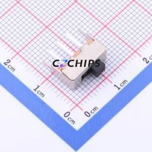 SS-12F47-G020 Slide Switch Through hole Component (THT) Switch Single Pole Double Throw Rectangle Pin Header PC Pin 12.1mm - Product Image 1