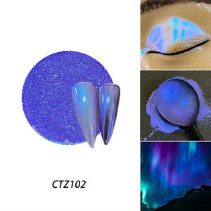 Mermaid Magic Mirror Nail Art <span class=keywords><strong>Powder</strong></span> Óxido de hierro sintético para recubrimiento Pigmento Otros nombres Aurora <span class=keywords><strong>Powder</strong></span> - Product Image 5