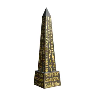 Venta al por mayor antigua estatua en egipto-Estatua del templo egipcio de Ra, obelisco del desierto, Antiguo Egipto, Estatua de la Torre del pilar de Obelisks
