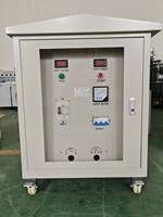 Transformateur monophasé vers triphasé CE 220V vers 380V 20KW 30KW, convertisseur AC sec à tension stable, personnalisé