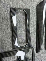 Kit de garnitures intérieures en fibre de carbone parfaitement adapté pour Mercedes Benz W204 C63 AMG Classe C 2008-2014, accessoires intérieurs de remplacement