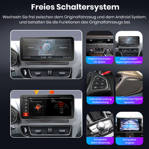 Radio de Coche Junsun con CarPlay Inalámbrico y Android Auto para <span class=keywords><strong>Audi</strong></span> <span class=keywords><strong>Q5</strong></span> 2009-2017, Multimedia <span class=keywords><strong>GPS</strong></span> 2DIN para <span class=keywords><strong>Audi</strong></span> <span class=keywords><strong>Q5</strong></span> 2015 2016 - Product Image 3