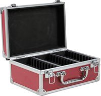 Boîte de rangement pour pièces de monnaie avec serrure, compatible avec les capsules multi-tailles et les pièces de 10/25/50/100 cents et les demi-dollars