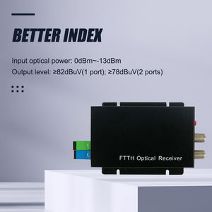 أو 21 جهاز ألياف بصرية CATV WDM صغير للعقدة الضوئية FTTH مع مستقبل العقدة الصغيرة - Product Image 6