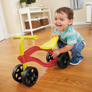 Trottinette à pousser pour enfants à 4 roues, vélo d'équilibre, trottinette pour bébé, vélo pour les jeux en plein air, jouets, voitures, roues résistantes à l'usure, PU trois - Product Image 2