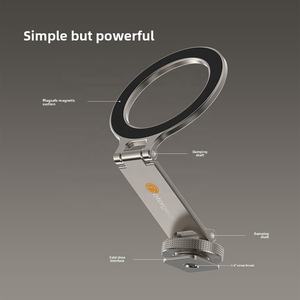 Soporte Magnético de Zapata Fría Fotorgear Entry Lux para Teléfonos, Accesorios de Fotografía para Huawei, Soporte Plegable de Aleación para <span class=keywords><strong>iPhone</strong></span> - Product Image 2
