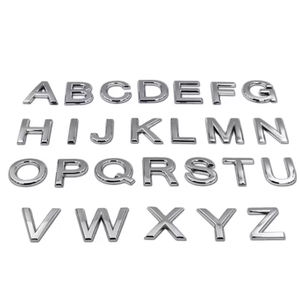แบบ DIY บ้านที่มีความคิดสร้างสรรค์แบบอเมริกันตัวเลขโลหะเหล็กหล่อโบราณตัวอักษรตัวเลขโลหะงานฝีมือตัวอักษรที่ไม่ซ้ำกัน - Product Image 4