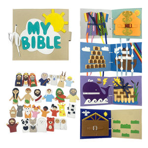 Vente en gros d'usine Livre d'activités silencieux en feutre <span class=keywords><strong>Histoire</strong></span> de la Nativité 1-6 ans Cadeau unisexe Jouets Montessori Développant l'intelligence Personnalisé - Product Image 5