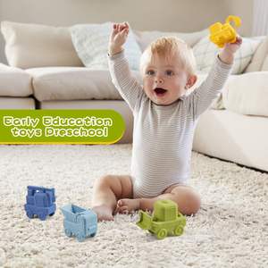 Jouets de plage pour enfants, design véhicule, jouet de bain, jouets de plage en silicone 2025 pour enfants - Product Image 5