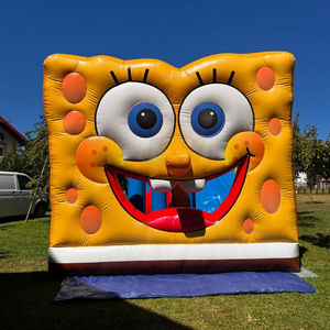 Castillo Inflable Comercial Popular <span class=keywords><strong>de</strong></span> <span class=keywords><strong>Bob</strong></span> <span class=keywords><strong>Esponja</strong></span>, Castillo Hinchable con Personajes para Niños, Castillo <span class=keywords><strong>de</strong></span> Brinco para Fiestas Infantiles - Product Image 4