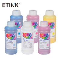 Encre DTF à haute solidité des couleurs, encre blanche couvrante pour imprimantes Epson DX5DX7, impression de parapluies, impression de rideaux
