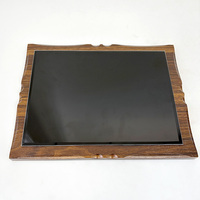 Plaques vierges personnalisées en bois plaqué or aluminium pour certificats et récompenses MH-NJ0456