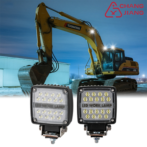 CJTD 시리즈 하이 퀄리티 20W 18 램프 사각 <span class=keywords><strong>LED</strong></span> 작업등 야외 트럭 굴삭기 조명 주로 만든 자동차 조명 액세서리 - Product Image 3