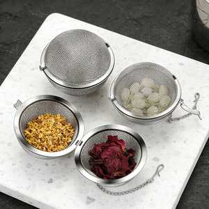 <b>Tea</b> <b>Infuser</b> Stainless Steel Mesh Ball With Chain For <b>Tea</b> Spices Cooking 1pc - Product Image 5