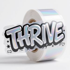 Custom Adhesive Vinyl <b>Stickers</b> with <b>Logo</b> Printing Personalized Business Branding Pack - Product Image 5