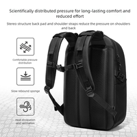 Nouveau sac à dos pour homme avec grande capacité, résistant à l'eau, sac de voyage multifonctionnel, sac pour ordinateur portable antichoc et anti-écrasement