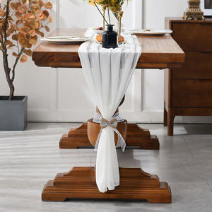 Camino de Mesa Elegante y Moderno de Poliéster/Algodón Tejido, Estilo Vintage Contemporáneo para Hogar, Hotel, Bodas y Fiestas - Product Image 2