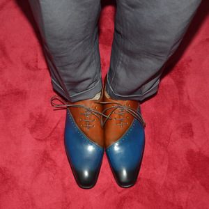 Zapatos de cuero para hombre estilo italiano, colores mixtos, estilo Oxford formal, adecuados para bodas y fiestas. Zapatos de vestir y Oxfords de cuero para hombre. - Product Image 6