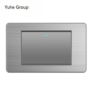 สวิตช์ผนังแบบคู่มาตรฐานอเมริกา รุ่น YUHE 118 วัสดุ PC พร้อมแอป EWeLink 120V 10A ดีไซน์ทันสมัย รับผลิตตามสั่งขายส่ง - Product Image 3