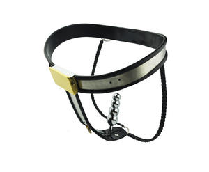 Stainless Steel <strong>Female</strong> Anti-wolf Underwear <strong>Chastity</strong> <strong>Belt</strong> with Anal Plug Sex Toys - Product Image 1