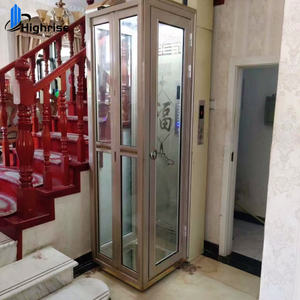 2 pisos interior al aire libre diseño personalizado cabina de vidrio compacto <span class=keywords><strong>ascensor</strong></span> para el hogar <span class=keywords><strong>mini</strong></span> Villa ascensores domésticos para la casa - Product Image 6