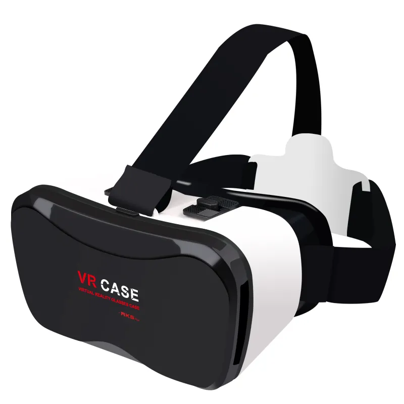 Óculos de realidade virtual vr 3d, equipamento de plástico para vr jogo 3d home theater