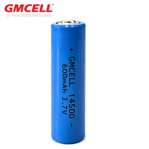 Batería Recargable de Iones de Litio GMCELL 14500 600mAh 3.7V para Paquete de Baterías de Bicicleta Eléctrica - Product Image 1