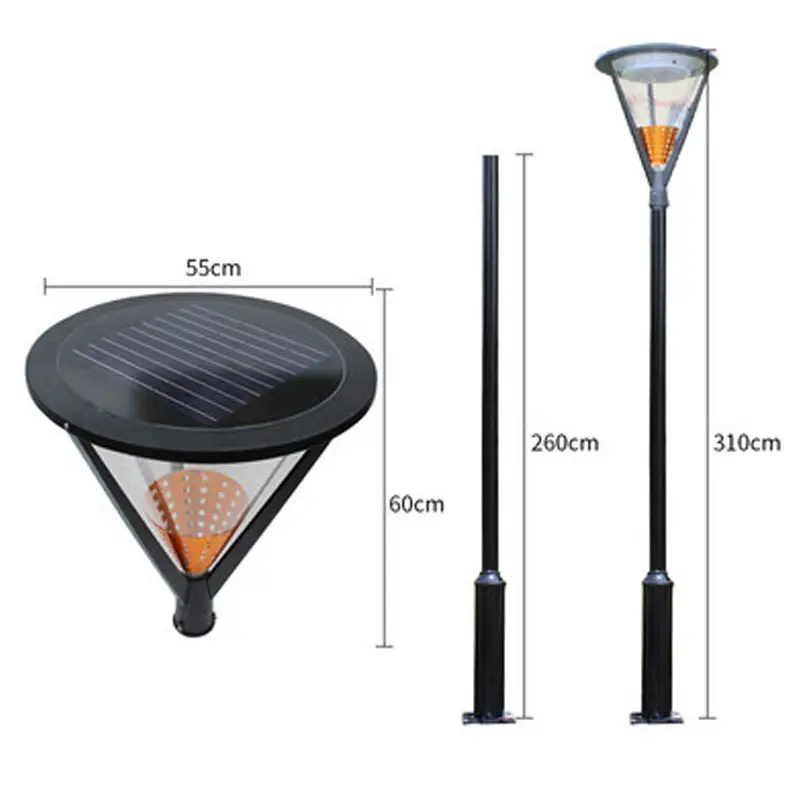 3m 4m 5m Decorative Solar Torches Lights Waterproof 2 Year Warranty Solar Flame Torches Lights Outdoor With Dancing Flames