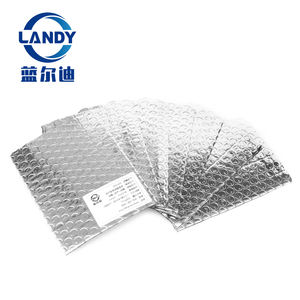 Matériaux ignifuges de feuille d'<span class=keywords><strong>isolation</strong></span> <span class=keywords><strong>phonique</strong></span> de la chaleur d'aluminium de bulle pour le toit de voiture - Product Image 6