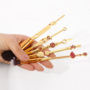 Nuovo arriva cartone animato giapponese <span class=keywords><strong>Uzumaki</strong></span> 5 pezzi Set di pennelli per trucco pennello ombretto - Product Image 2