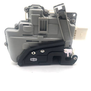 Serrure de porte centrale avant gauche Audi A6 C6 9 broches 4F1837015A pour le système de verrouillage centralisé - Product Image 1