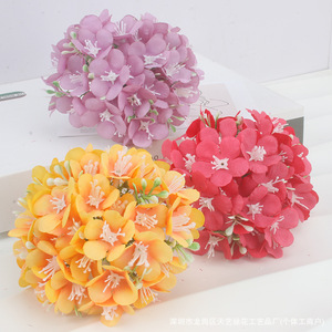 Ramos de Hortensias Artificiales, Flores de Seda, Decoración para Bodas, Accesorios Multicolores, Decoración para Fotografía en Exteriores, Decoración para el Hogar - Product Image 4
