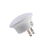 Lampe LED à changement de couleur RVB avec capteur photo, éclairage US Plug-in pour chambre d'enfant, chambre à coucher, éclairage décoratif