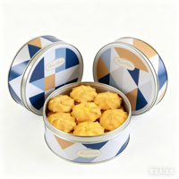 Biscuits au beurre en gros sous marque privée, goût doux et sucré, collation saine