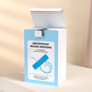 Scatole per Bende Personalizzate all'Ingrosso, Confezioni in Carta Stampata Monouso <span class=keywords><strong>con</strong></span> Logo OEM, Design Medico o Cartoonesco - Product Image 1