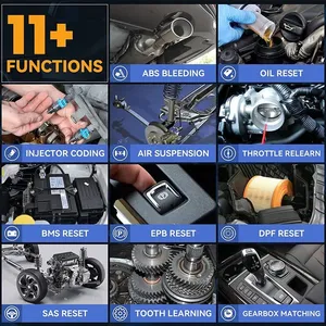 XTOOL Anyscan A30D Outil de diagnostic complet du système OBD2, réinitialisation des codes SAS/DPF/EPB, <span class=keywords><strong>test</strong></span> actif, 8 langues, mise à jour gratuite à vie - Product Image 4