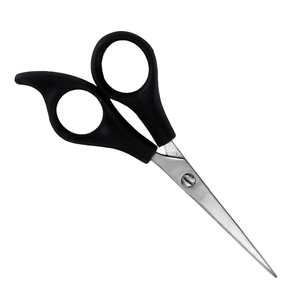 Tijeras de Corte de Pelo Profesionales ASAP para Diestros, Mango Corto de Plástico ABS, Suministros para Salón de Belleza, Acero Inoxidable, 14 cm - Product Image 1