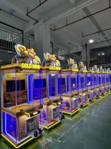 Máquina <span class=keywords><strong>de</strong></span> garra <span class=keywords><strong>de</strong></span> grúa certificada CE, <span class=keywords><strong>mina</strong></span> <span class=keywords><strong>de</strong></span> <span class=keywords><strong>oro</strong></span>, Arcade interior, canje <span class=keywords><strong>de</strong></span> monedas, entretenimiento <span class=keywords><strong>de</strong></span> Metal, 1 año para entretenimiento - Product Image 4