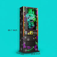 Machine distributrice miniature à succès aux États-Unis avec lecteur de carte, vérification d'âge, sachets de nicotine ZYN, machine distributrice à vendre