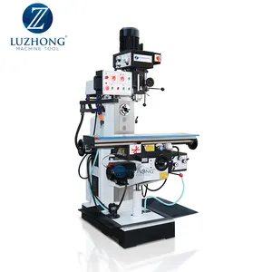 3 axis DRO vertical horizontal universal drilling and milling machine ZX6350ZAMilling Machine with auto tapping