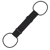 Ceinture à bagages élastique réglable en polyester Sac de valise de sécurité de voyage Sangle de fixation Ceinture à bagages bénédiction