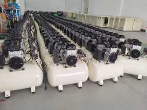 Máy nén khí không dầu <span class=keywords><strong>Piston</strong></span> 2.25kw Máy nén khí công nghiệp 3HP với bình khí 70L từ nhà máy - Product Image 4