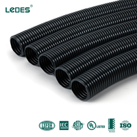 Tuyau de protection électrique flexible ondulé UL94 V0 LSZH, norme australienne, faible émission de fumée, sans halogène, 20 mm 25 mm