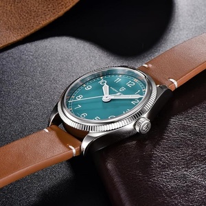 Reloj de Pulsera PAGANI DESIGN Nuevo Original de 40MM para Hombre, Reloj de Cuarzo de Lujo con Espejo de Zafiro AR, Correa de Cuero, Resistente al Agua 200M, PD1765 - Product Image 4
