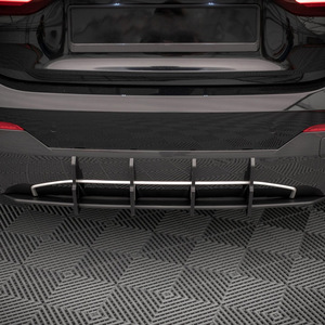 Bmw 4 Series Coupe G22 Rear Lip Spoiler Glossy Black Abs Rear Bumper Diffuser Modification - Product Image 3
