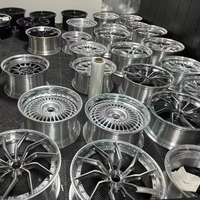 Jantes Concaves 18 19-22" en Alliage Forgé 2 Pièces 5x112 120 114.3 Compatibles avec Benz Porsche Cayenne Ferrari 911 Voitures d'Occasion SUV Pièces Auto