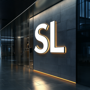 Biển hiệu đèn nền văn phòng trong nhà, biển hiệu quảng cáo ngoài trời, bảng đèn nền acrylic, logo phát sáng 3D, chữ nổi đèn LED - Product Image 4