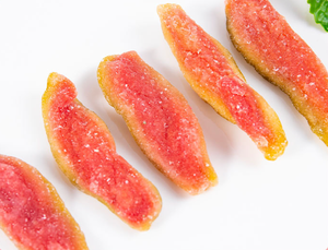 Goyaves Sélectionnées Lyophilisées FD pour Conserver la Fraîcheur et Préserver les Nutriments, Goyaves Rouges Séchées en Tranches, Sans Soufre, Confites - Product Image 4